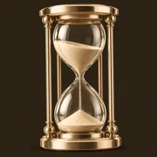 Ornate hourglass — Bsb007