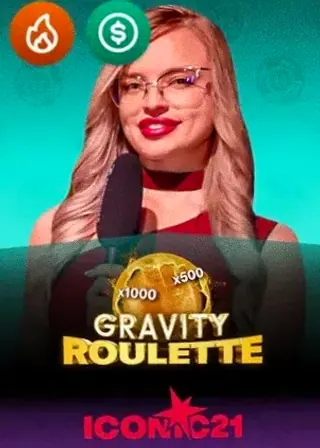 Gravity Roulette live game cover