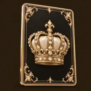 Royal crown card — Bsb007