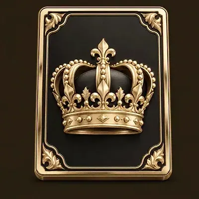 Crown emblem card — Bsb007