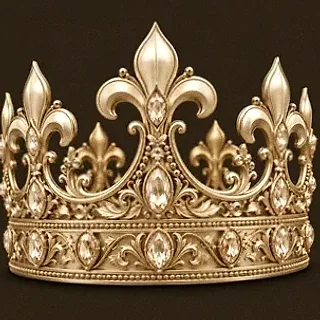 Jeweled royal crown — Bsb007