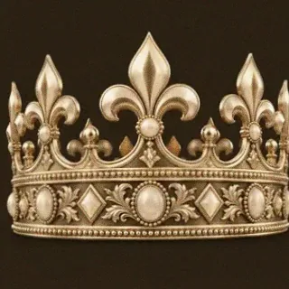 Ornate royal crown — Bsb007