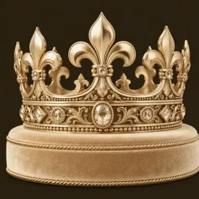 Jeweled royal crown — Bsb007