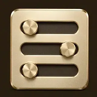 Three-knob control panel — Bsb007