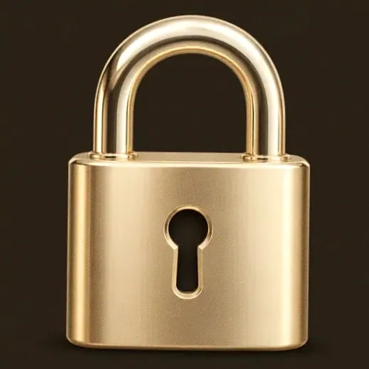 Metal padlock — Bsb007
